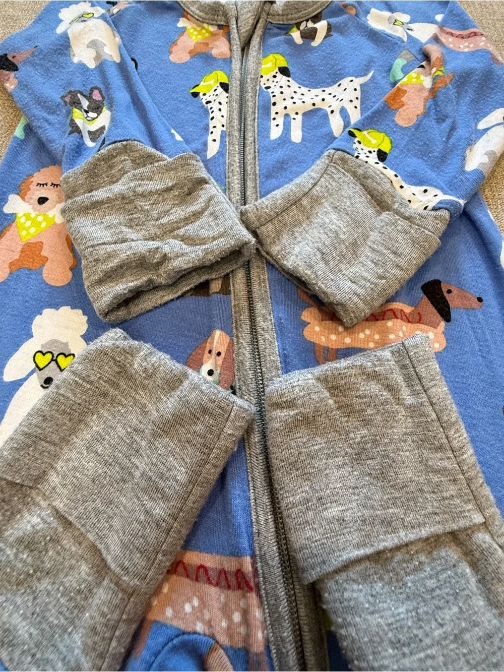 Little Sleepies Dapper Dogs Zippy 0-3 Months